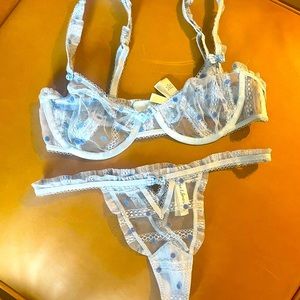 For Love and Lemons lingerie set